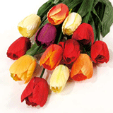 Artificial Tulips