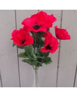 Artificial Red Poppy