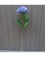 Artificial 55cm Single Blue Hydrangea