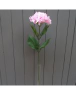 Artificial 55cm Single Pink Hydrangea