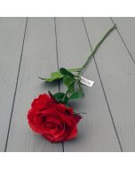 Artificial 60cm Single Elegance Red Rose