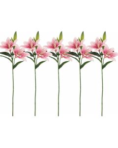Artificial pinkLily Flowers
