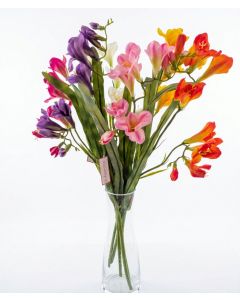 Artificial Freesia Flowers - 6 Stems - 56cm