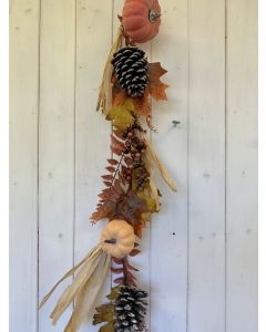 5ft Shabby Chic Artificial Autumn Garland