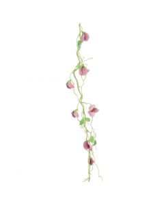 Artificial Sweet Pea Garland - Pink, 110cm
