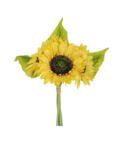 Artificial Bunch of Sunflowers - 4 Stems
