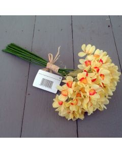 Artificial 32cm Tete-a-tete Daffodils - Bunch of 10