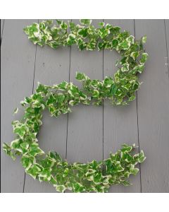 Artificial 170cm Variegated Green Ivy Chain Garland