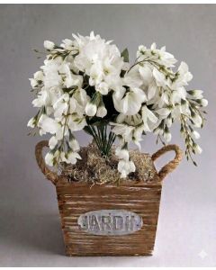 Artificial Wisteria Plant in Pot