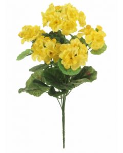 Artificial Yellow Geranium Bush